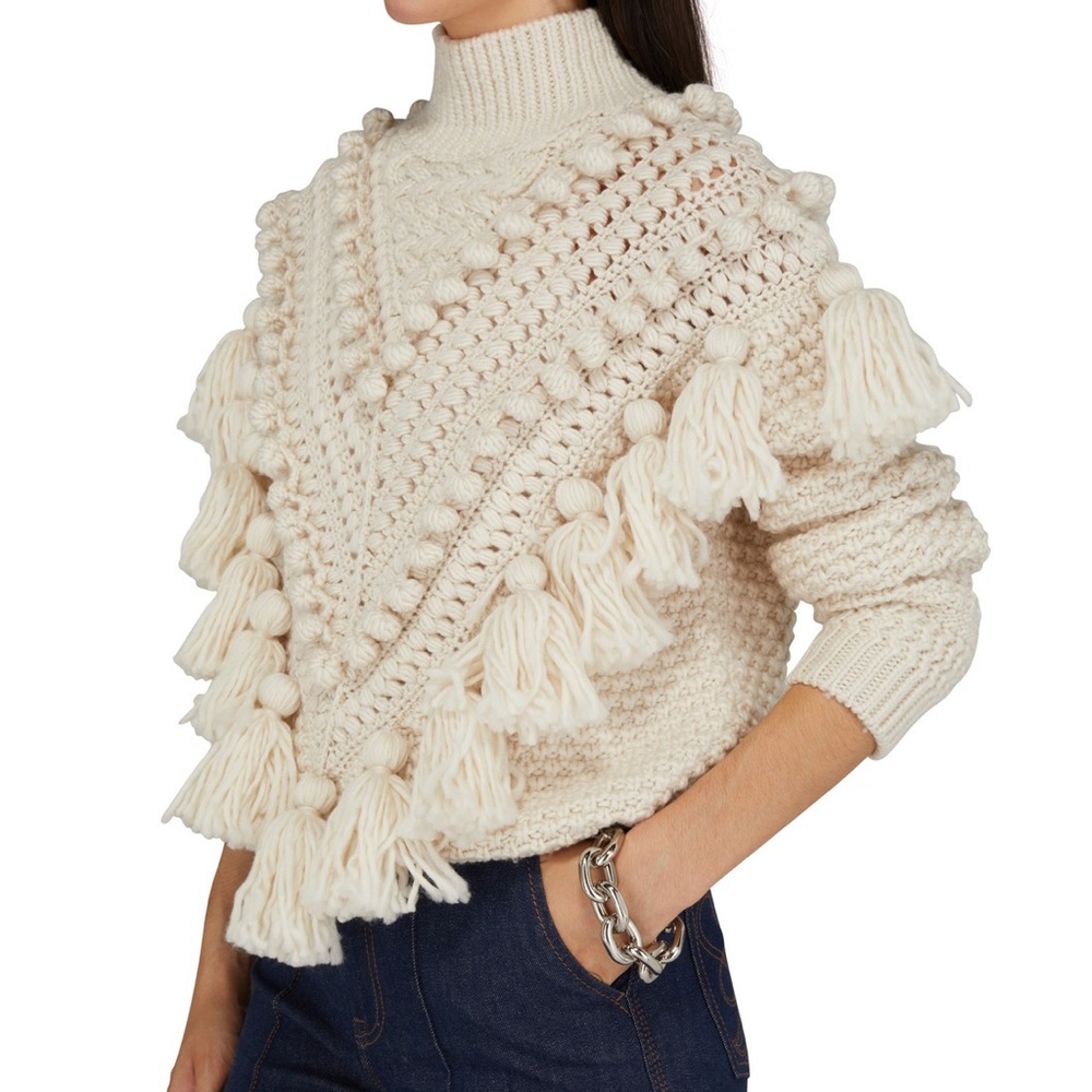 ZIMMERMAN Kaleidoscope turtleneck sweater